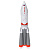 Металлическая модель Ракета Технопарк ROCKET-18SL-WHGY-WOD